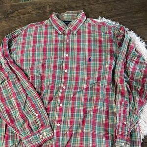 Polo by Ralph Lauren Men's Multicolor Plaid Shirt